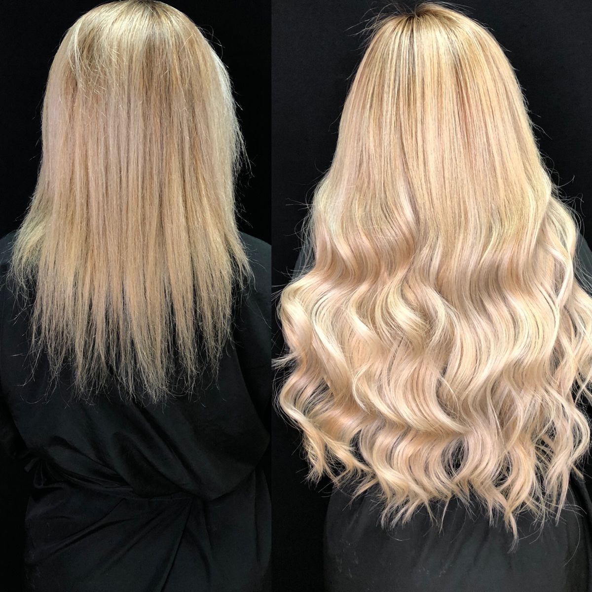 Blond doré · ondulé